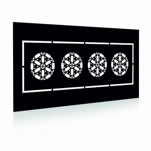 Panel ogrodzeniowy 2D Regionalny Podhale1170