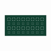 panel-przeslo-ogrodzeniowe-na-wymiar-motyw-zwierzecy-matowy-zielony-RAL6005.jpg