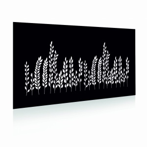 Panel ogrodzeniowy 2D motyw rośliny1100