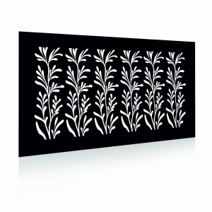 Panel ogrodzeniowy 2D motyw rośliny1200