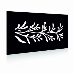 Panel ogrodzeniowy 2D motyw rośliny1300