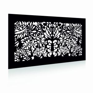 Panel ogrodzeniowy 2D motyw rośliny1400