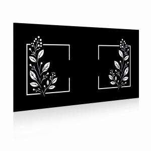 Panel ogrodzeniowy 2D motyw rośliny3300