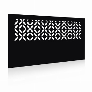 Panel ogrodzeniowy 2D motyw rośliny4100