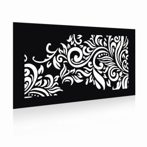 Panel ogrodzeniowy 2D motyw rośliny4400