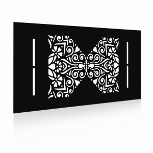 Panel ogrodzeniowy 2D motyw rośliny4500