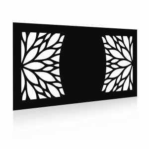 Panel ogrodzeniowy 2D motyw rośliny4600