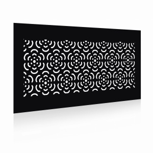 Panel ogrodzeniowy 2D motyw rośliny8500