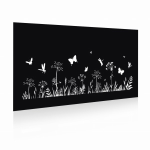 Panel ogrodzeniowy 2D motyw rośliny5800