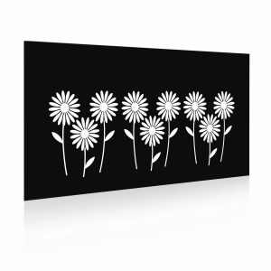 Panel ogrodzeniowy 2D motyw rośliny6200