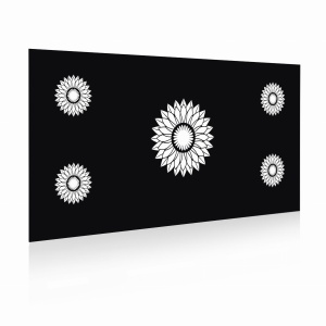 Panel ogrodzeniowy 2D motyw rośliny6500