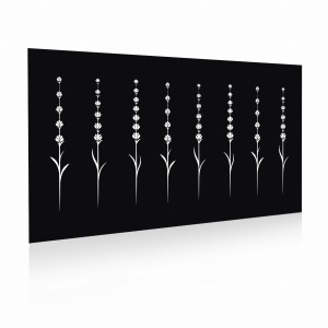 Panel ogrodzeniowy 2D motyw rośliny6700