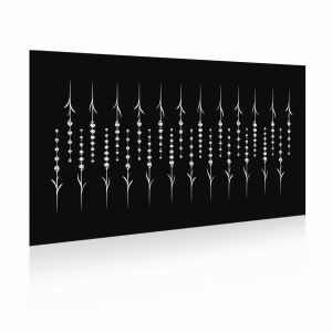 Panel ogrodzeniowy 2D motyw rośliny6710