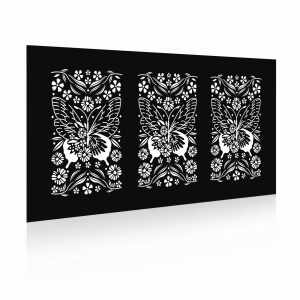 Panel ogrodzeniowy 2D motyw rośliny8000