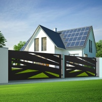 Ogrodzenia wycinane laserowo. Panel Core 230 Concept Wall. Mockup 1