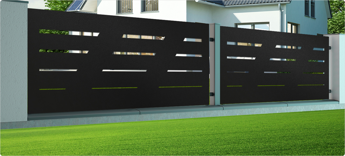 Nowoczesne ogrodzenie ConceptWall